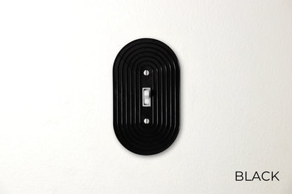 Elegant Round Switch Plate - lellume