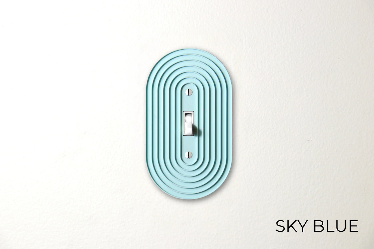 Elegant Round Switch Plate - lellume