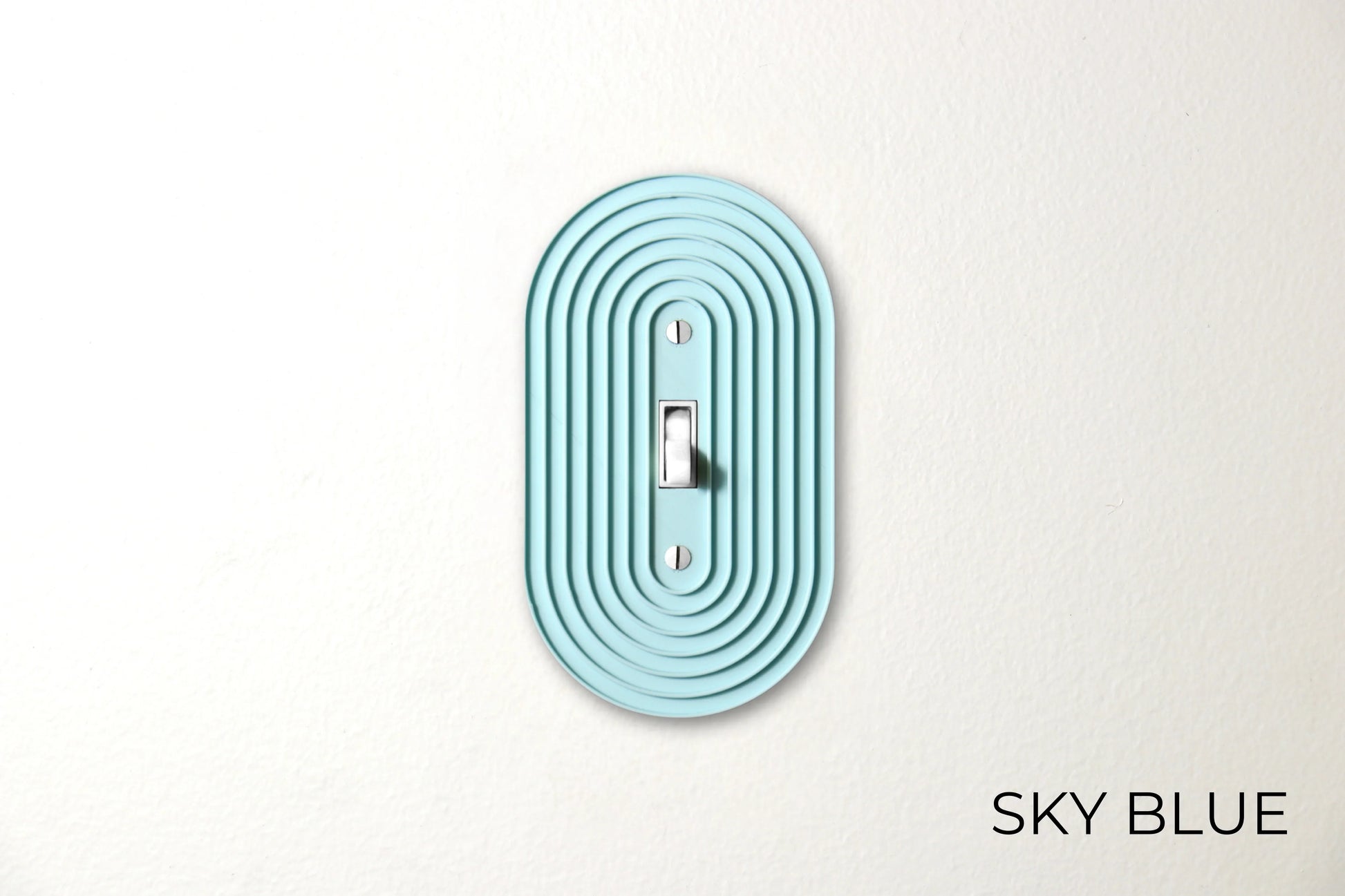 Elegant Round Switch Plate - lellume