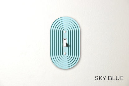 Elegant Round Switch Plate - lellume