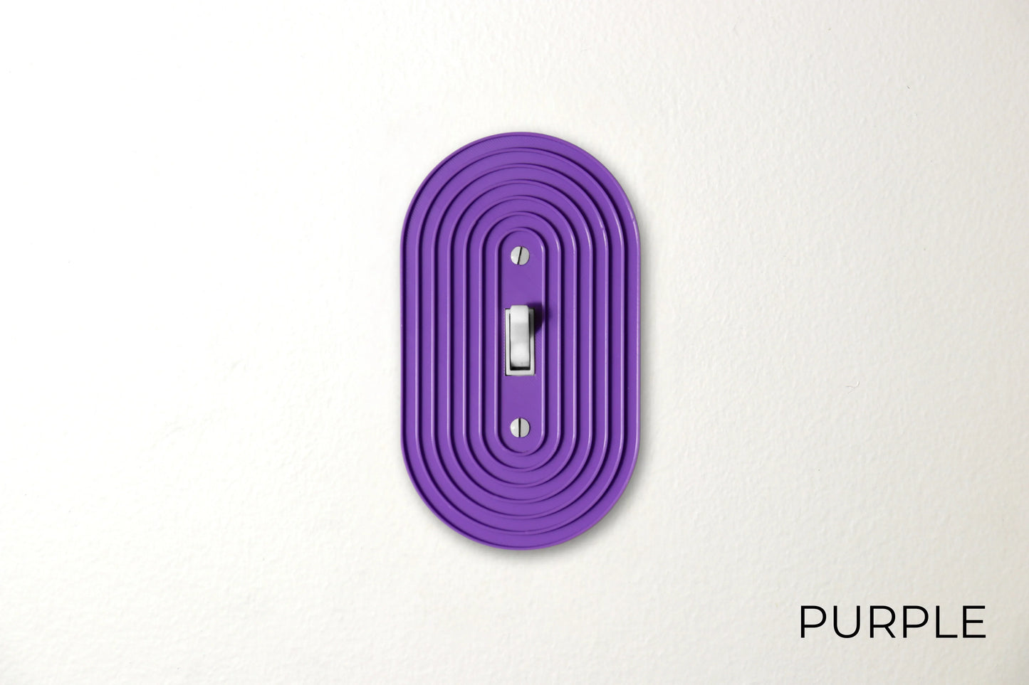 Elegant Round Switch Plate - lellume