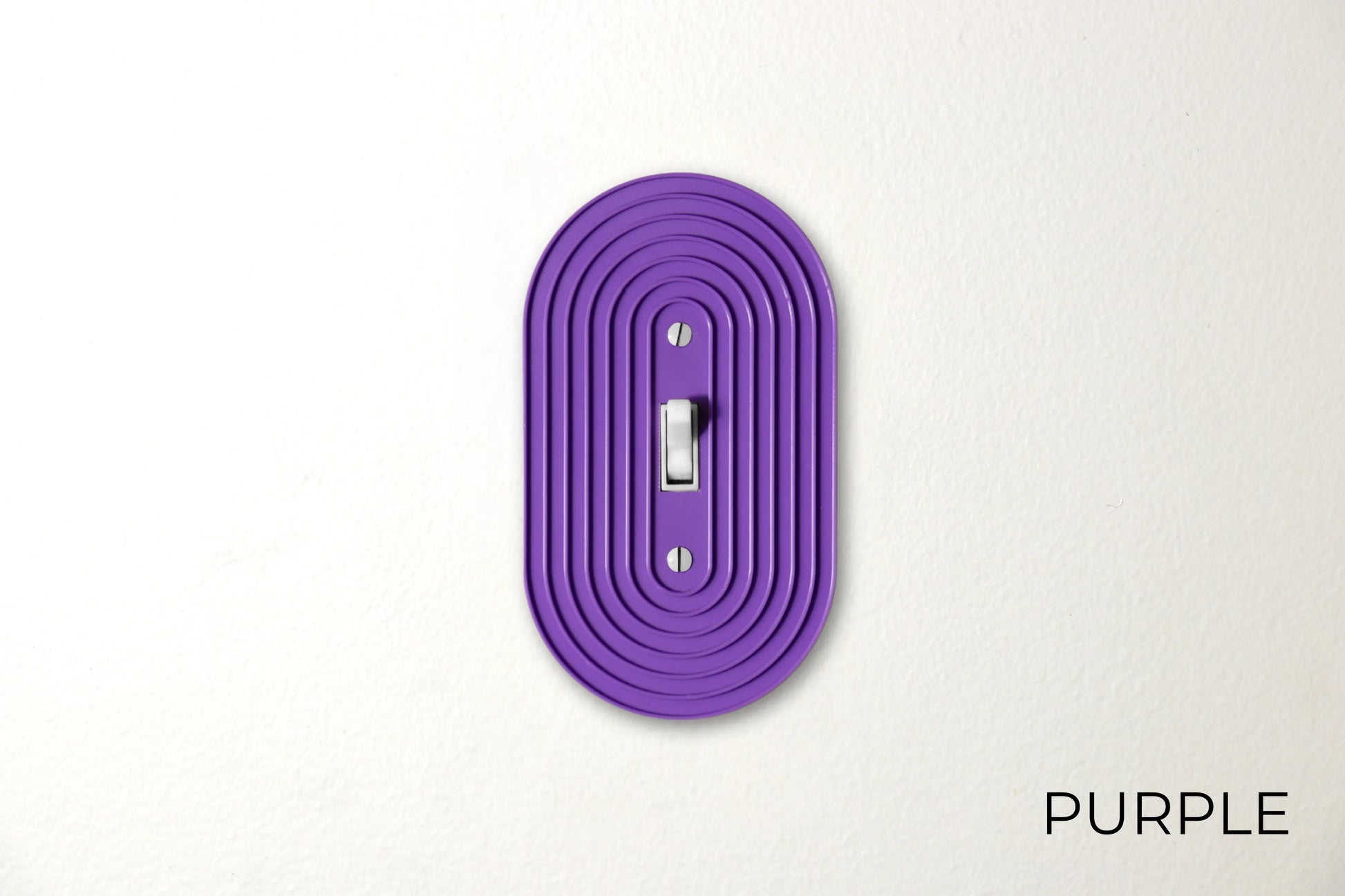 Elegant Round Switch Plate - lellume