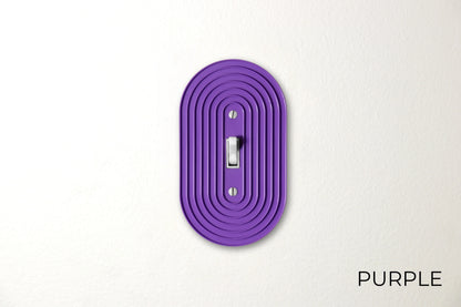 Elegant Round Switch Plate - lellume