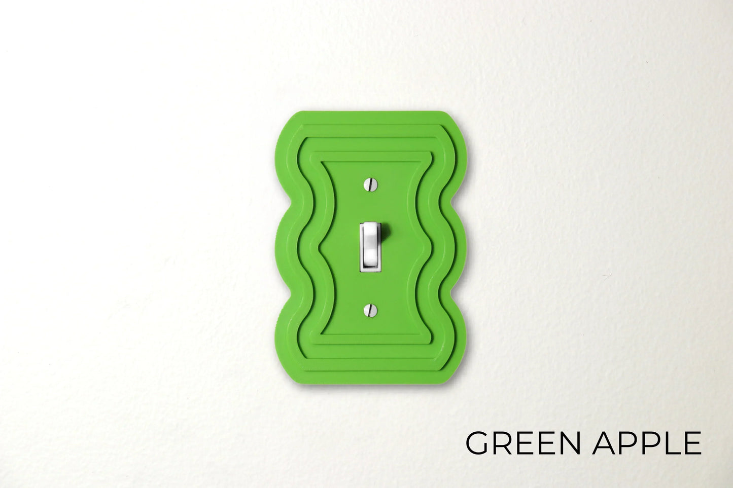 Wavy Line Switch Plate - lellume