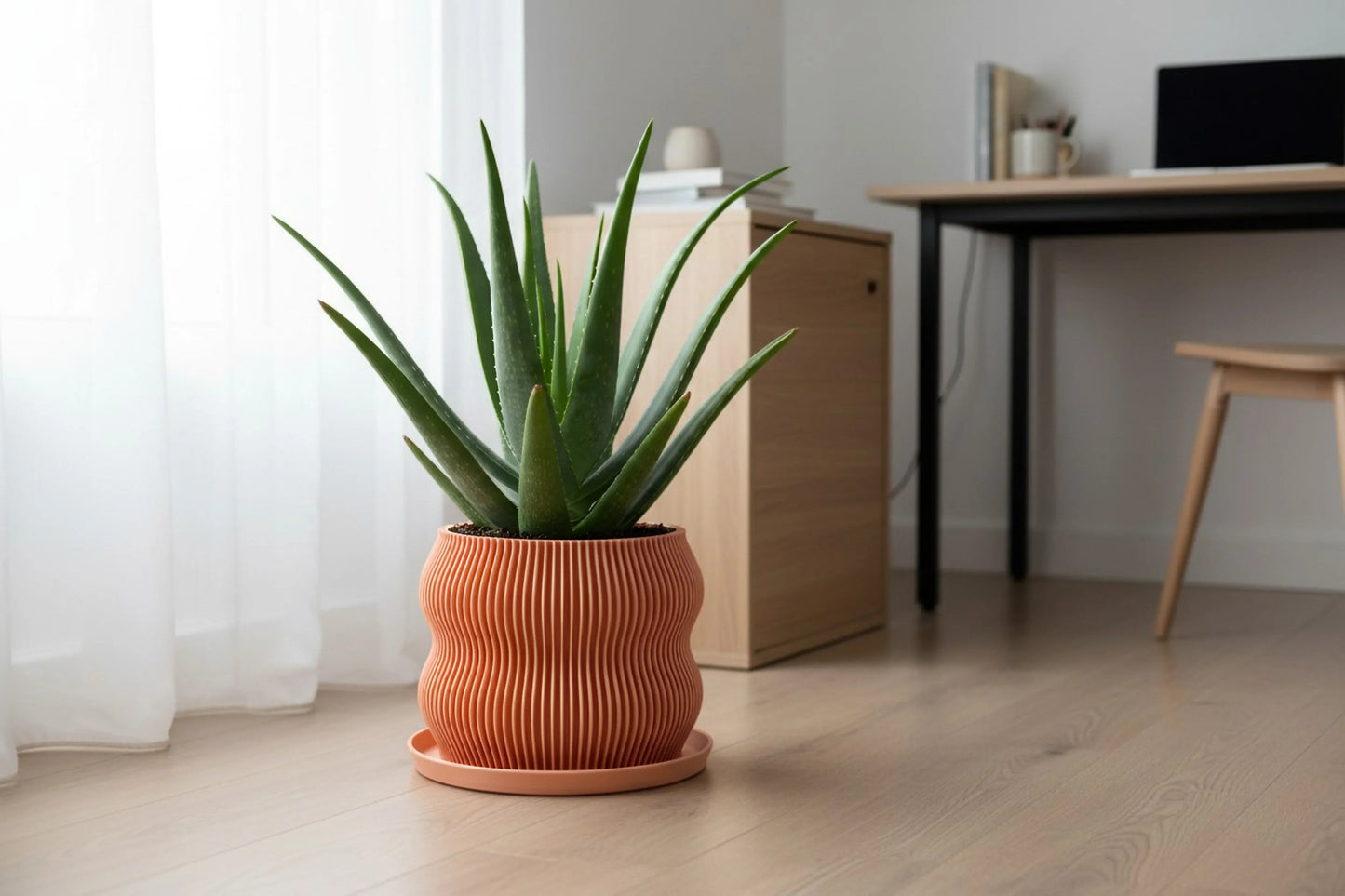 Bloom Peach Planter - lellume