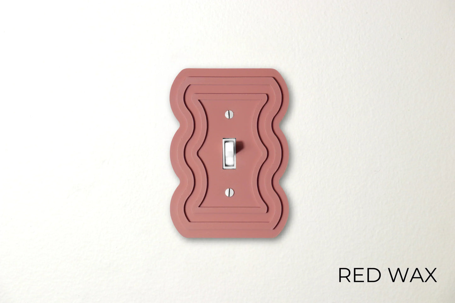 Wavy Line Switch Plate - lellume