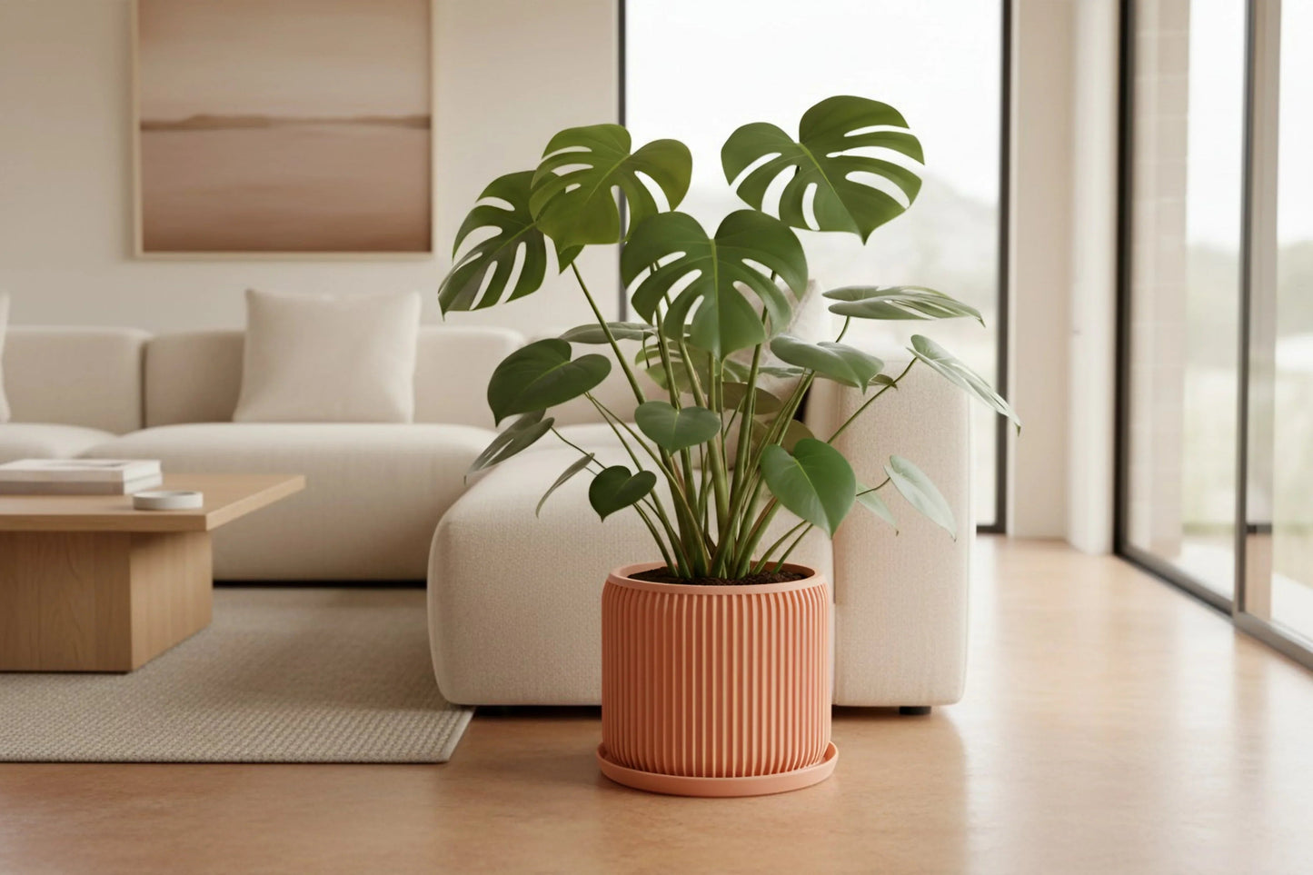 Terra Peach Planter - lellume