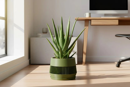 Verde Olive Green Planter - lellume