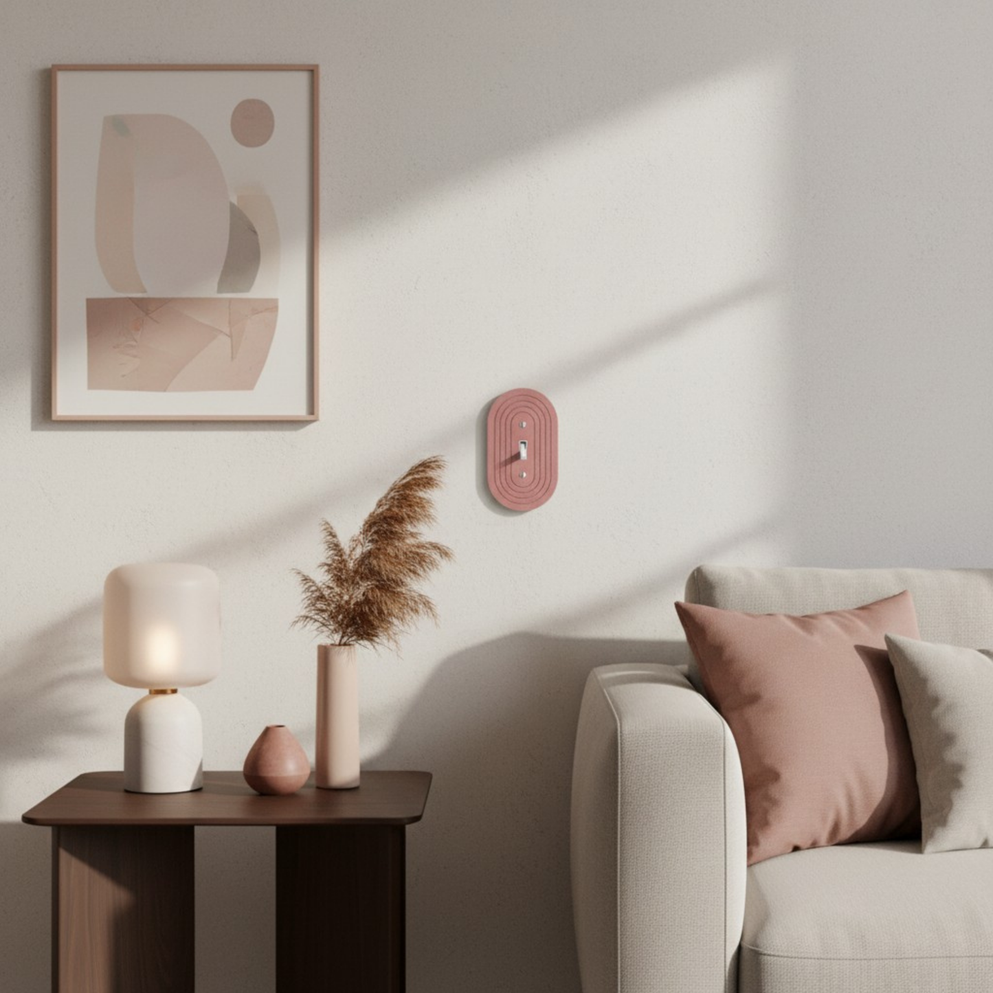 Simple Oval Switch Plate
