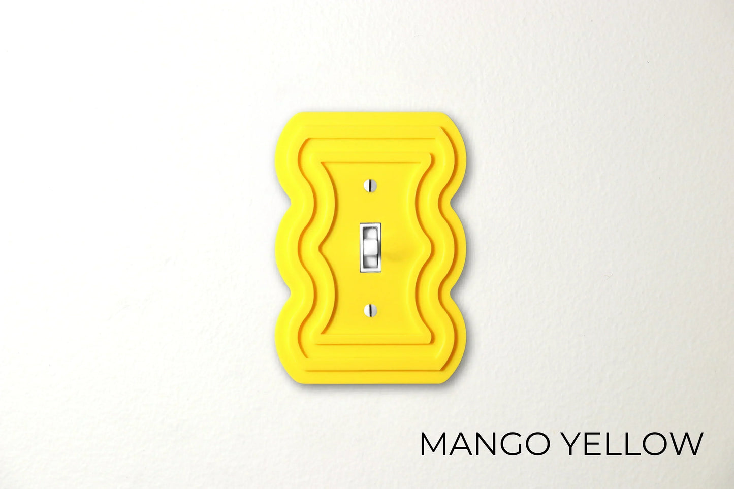 Wavy Line Switch Plate - lellume