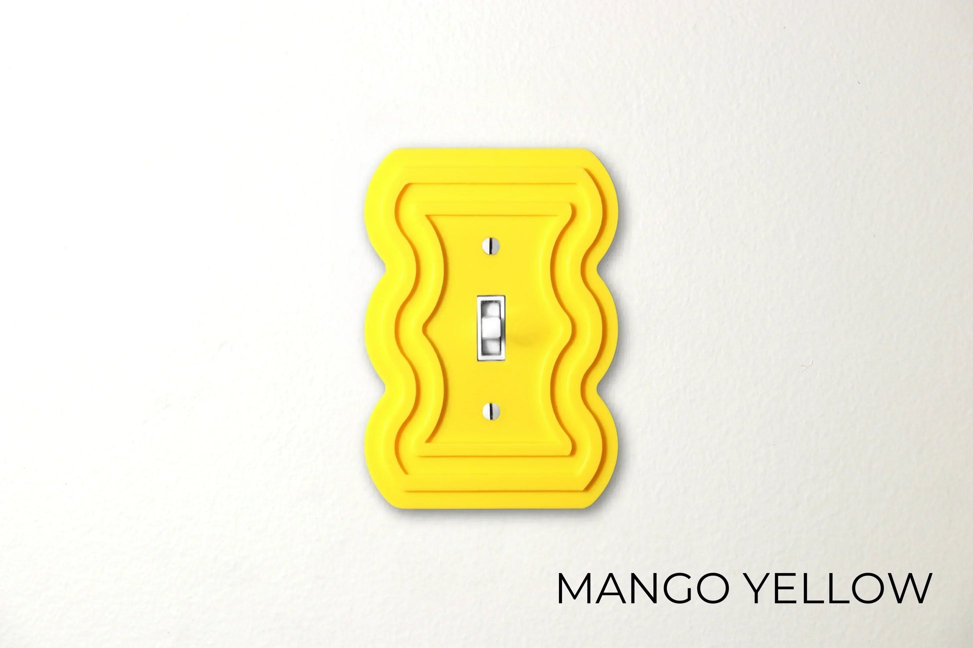 Wavy Line Switch Plate - lellume