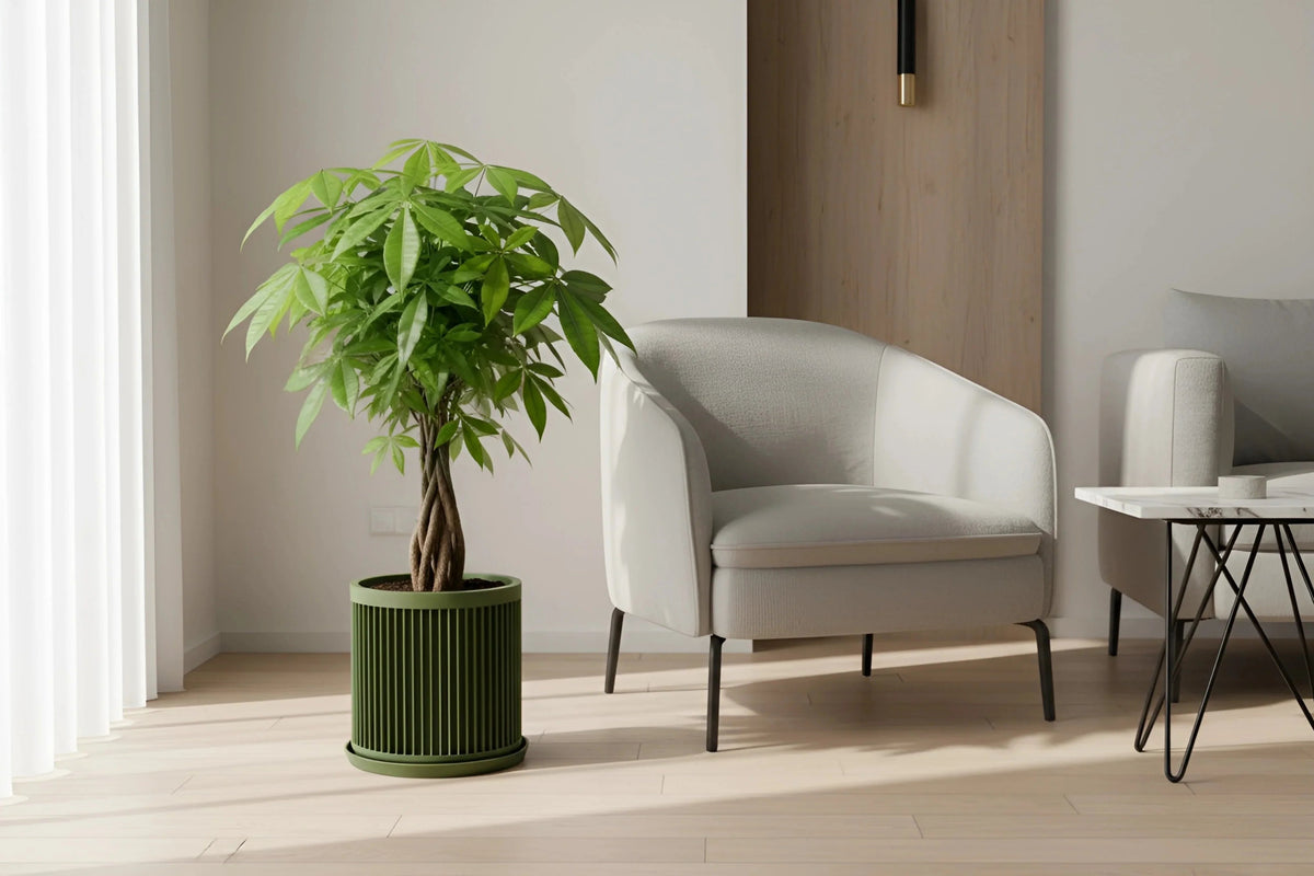 Cycle Olive Green Planter - lellume