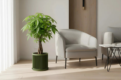 Cycle Olive Green Planter - lellume