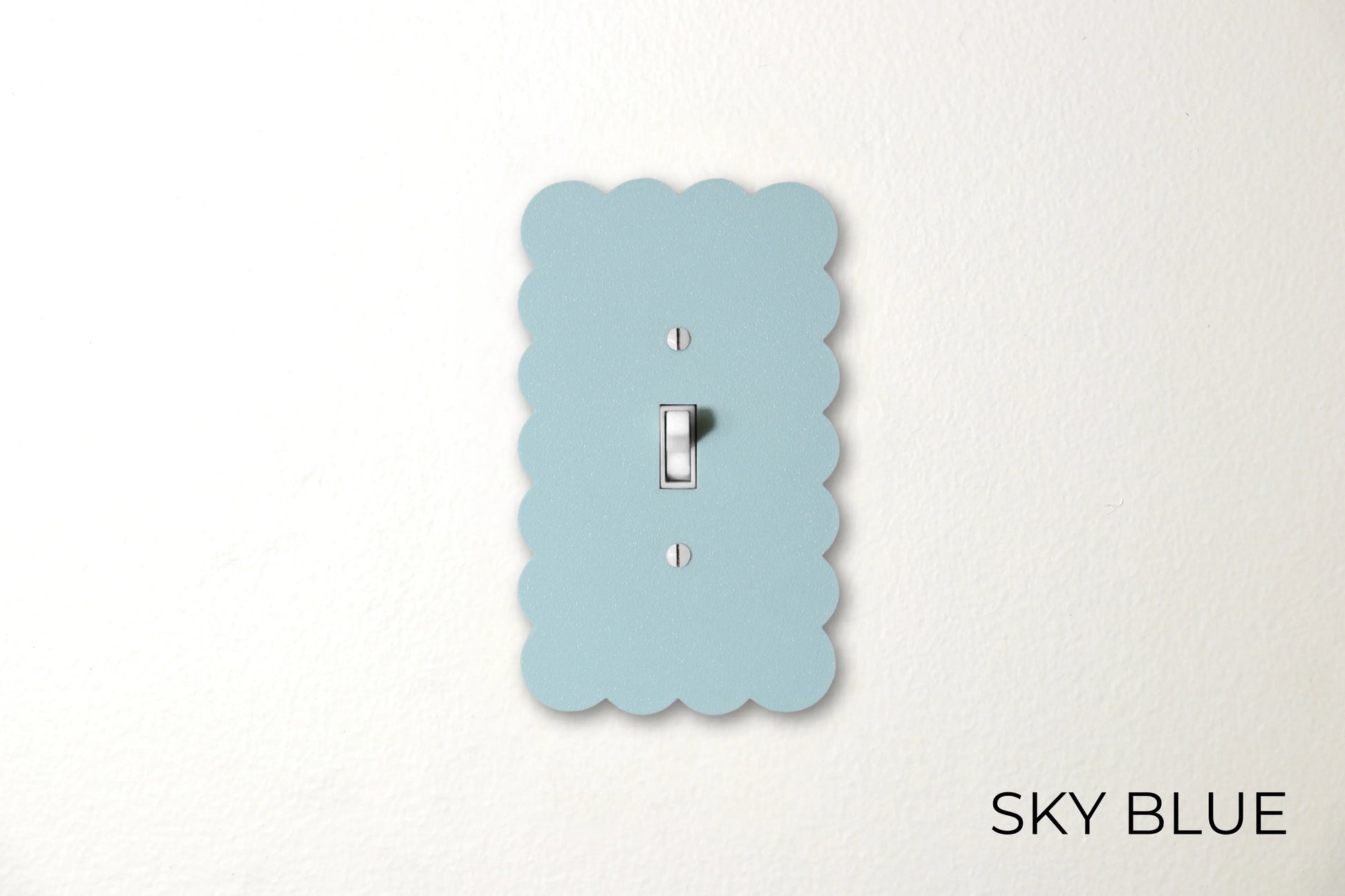 Cloud Bubble Switch Plate - lellume