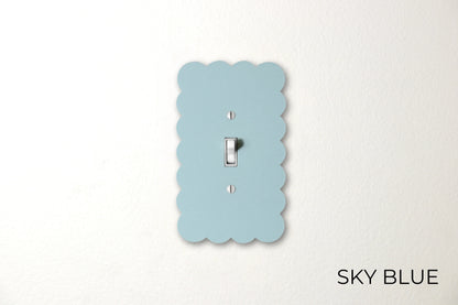 Cloud Bubble Switch Plate - lellume