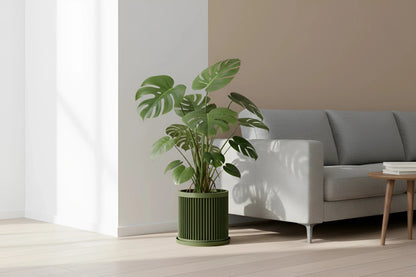 Cycle Olive Green Planter - lellume