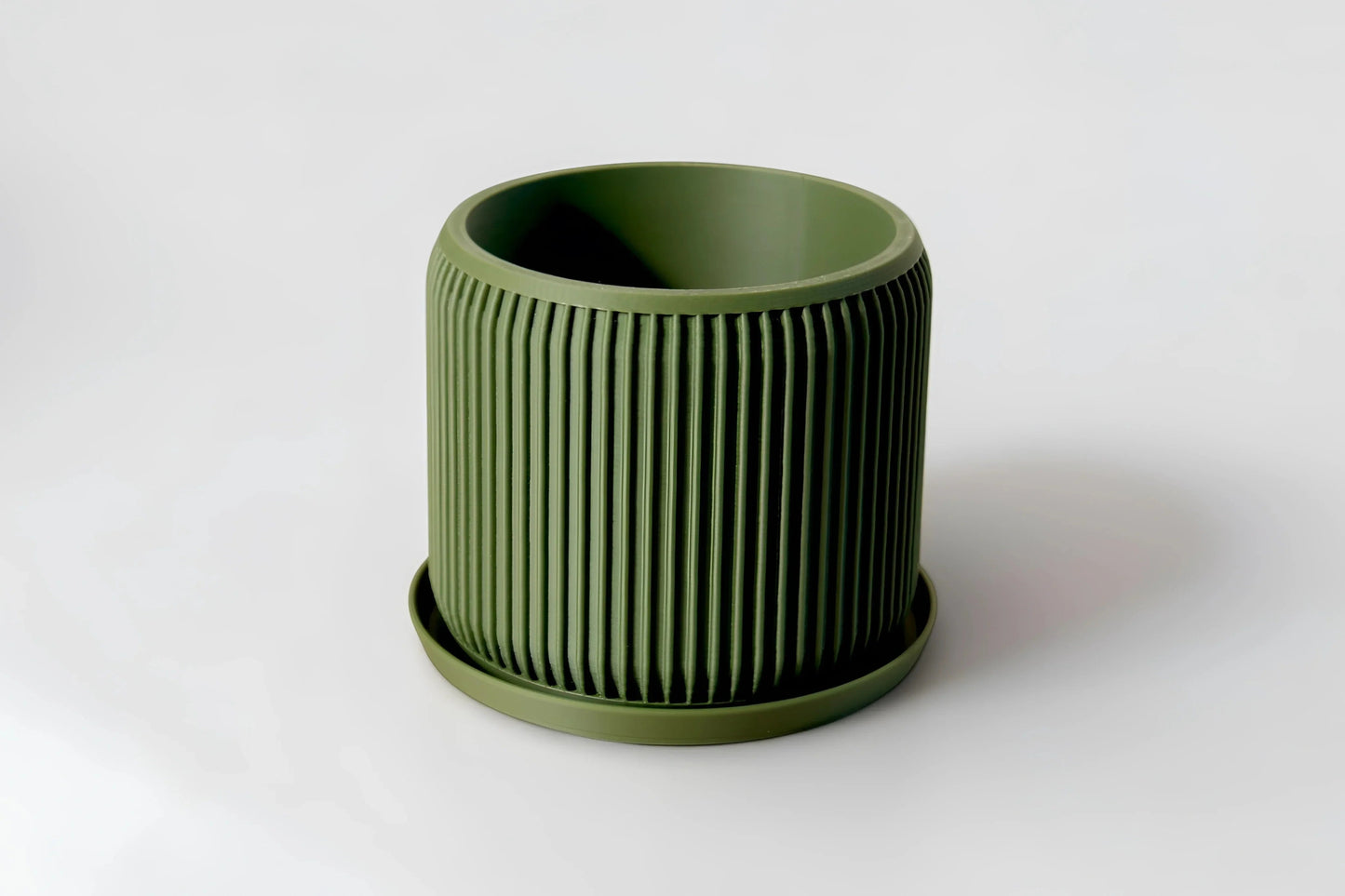 Terra Olive Green Planter - lellume