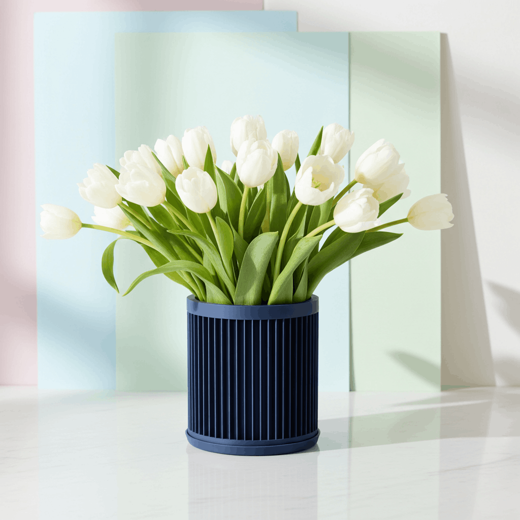 Cycle Navy Blue Planter - lellume