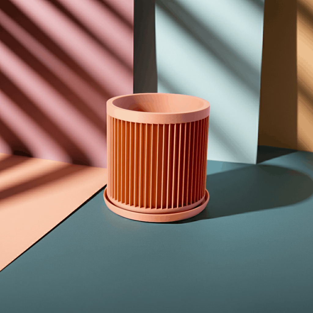Cycle Peach Planter - lellume
