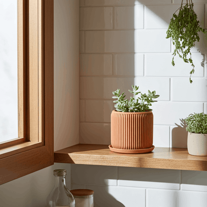 Terra Peach Planter - lellume