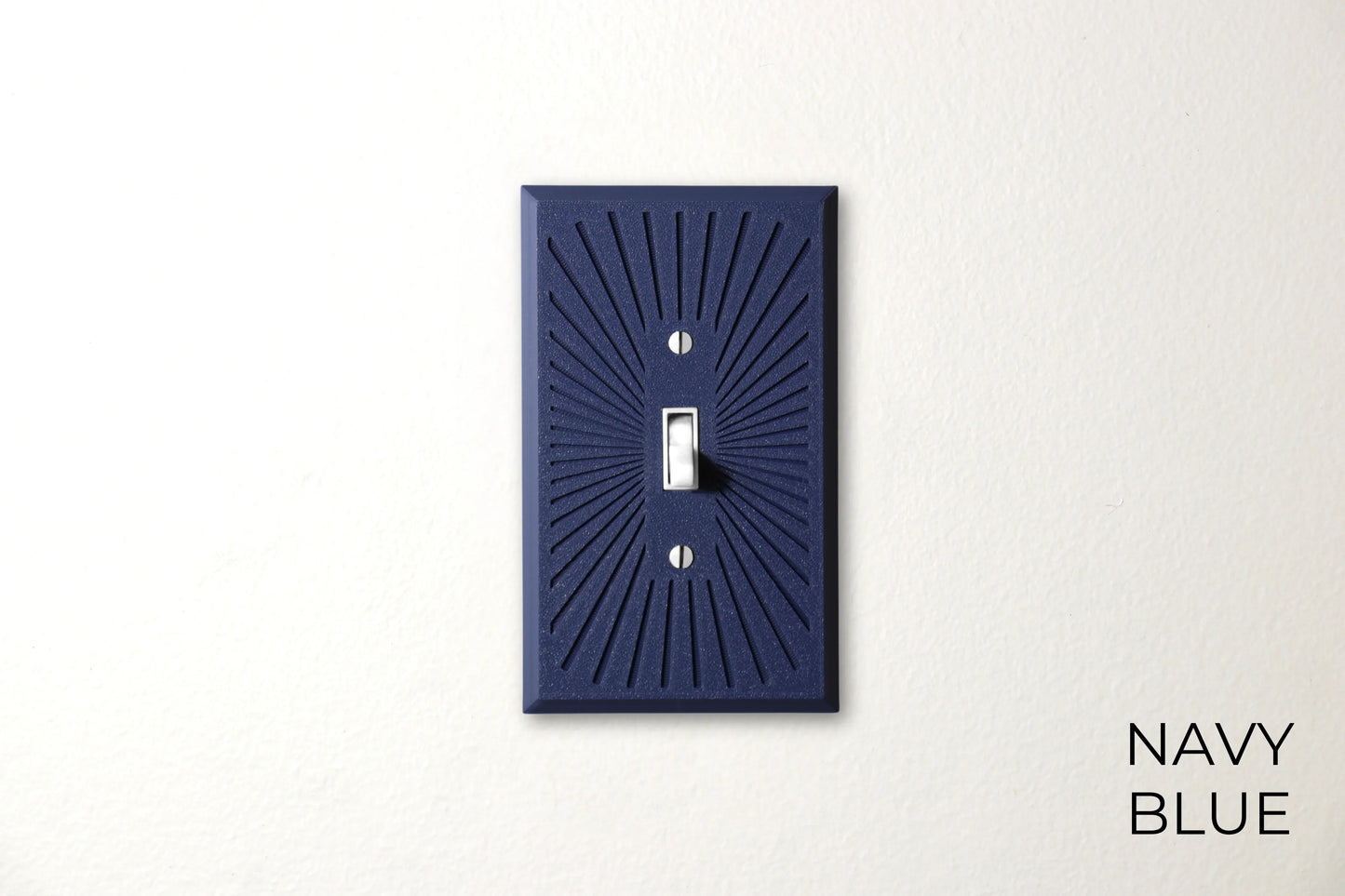 Multi-Line Pattern Switch Plate - lellume