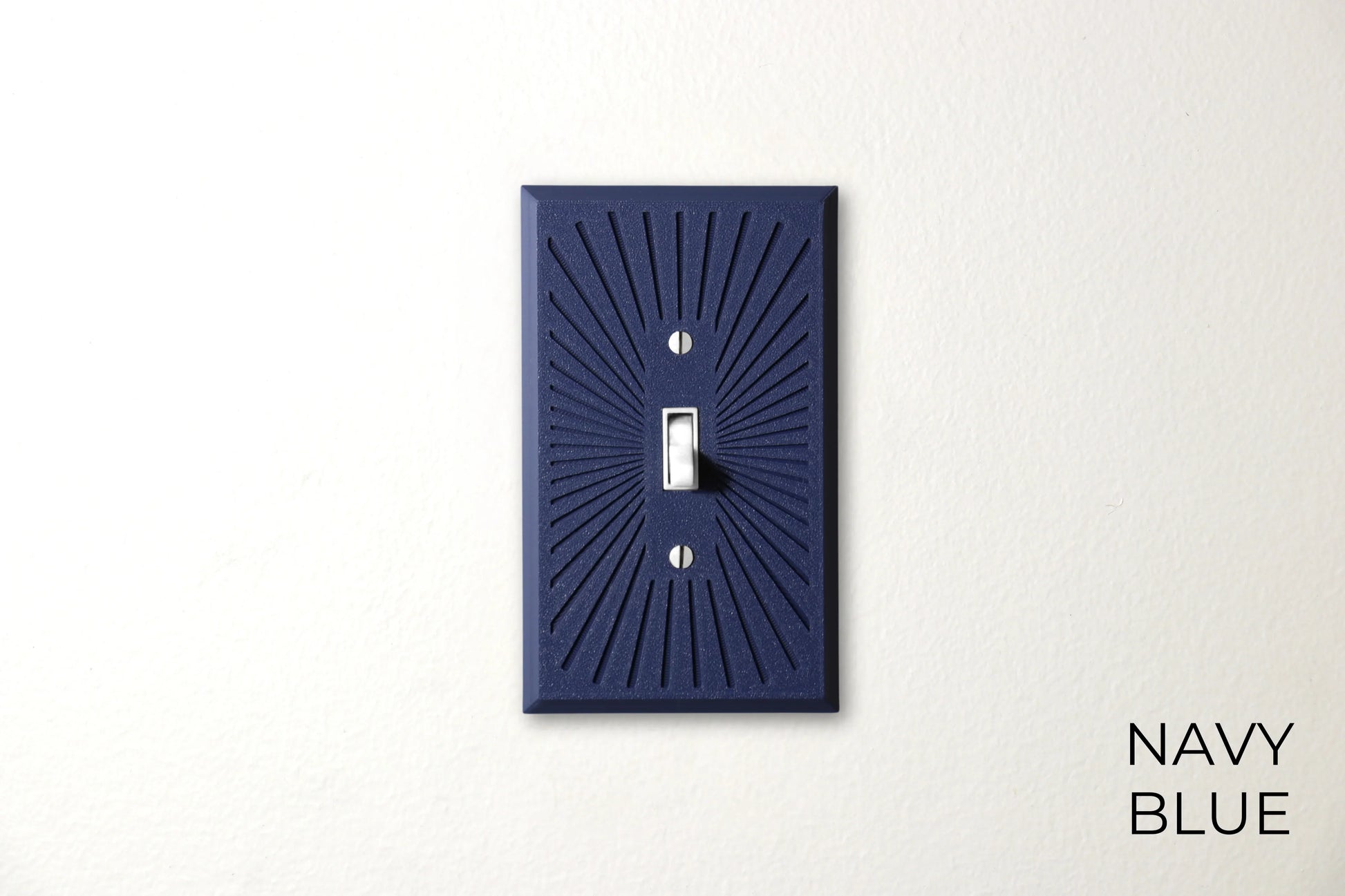 Multi-Line Pattern Switch Plate - lellume