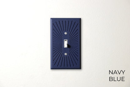 Multi-Line Pattern Switch Plate - lellume