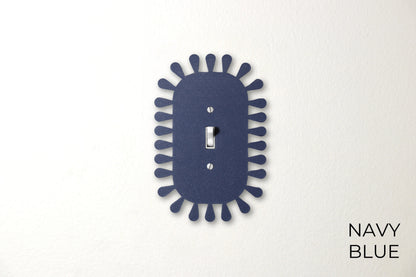 Floral Edge Switch Plate - lellume