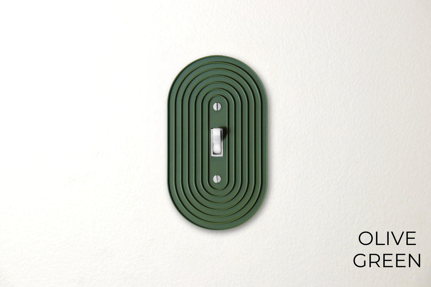 Elegant Round Switch Plate - lellume