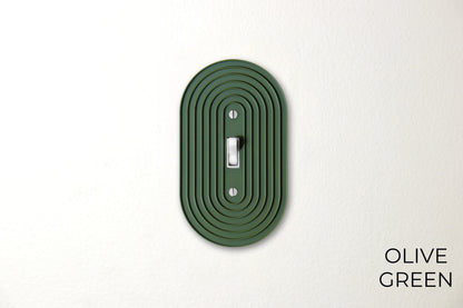 Elegant Round Switch Plate - lellume