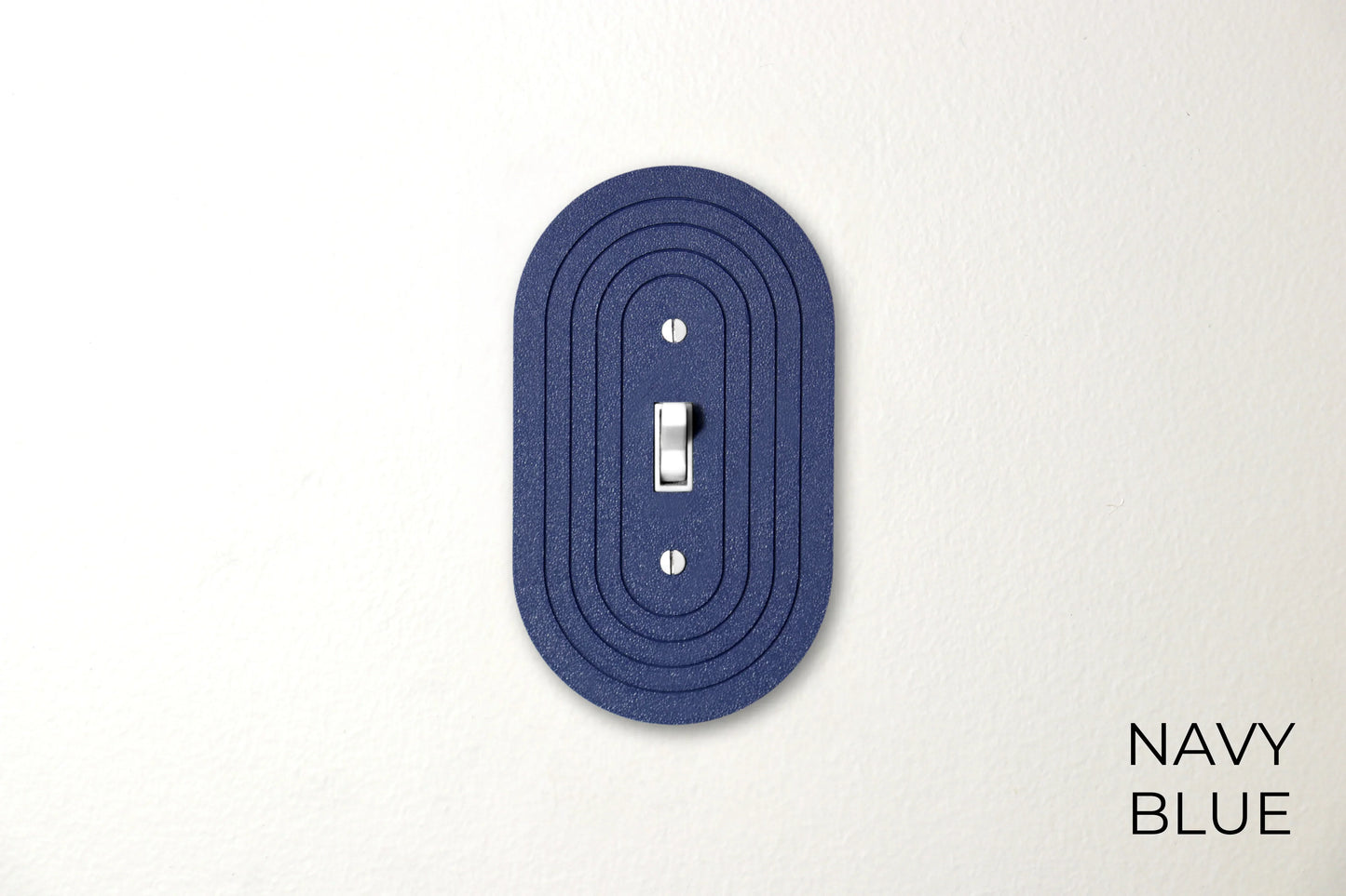 Simple Oval Switch Plate - lellume