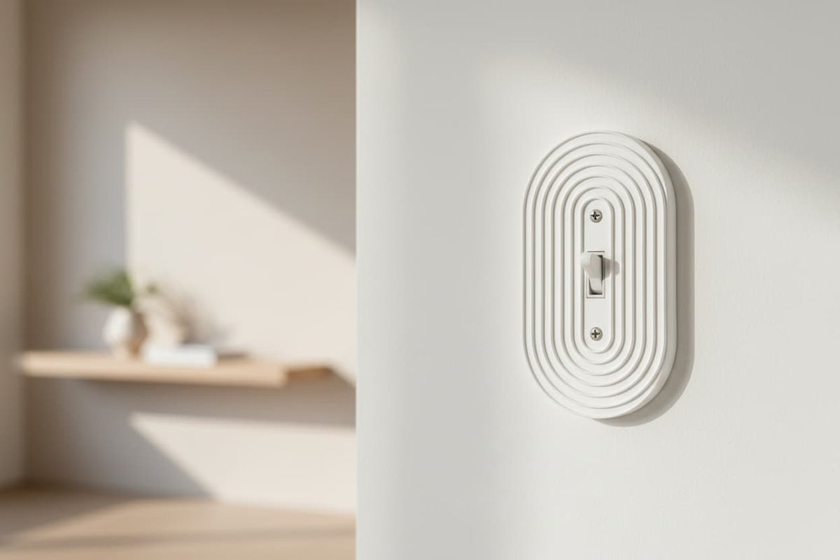 Elegant Round Switch Plate